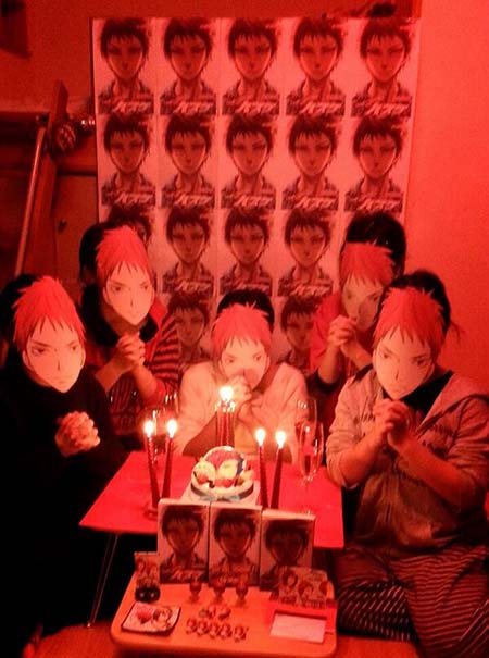 粉丝为 黑子的篮球 赤司夸张庆祝生日 日本通 粉丝为 黑子的篮球 赤司夸张庆祝生日 日本通
