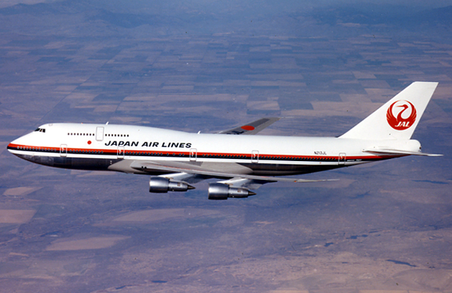 日本航空 波音747-300(1983)日本航空 波音747-400(1990)日本航空