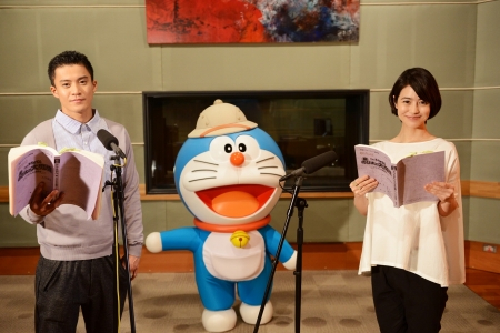 女主播夏目三久携手小栗旬出演《哆啦A梦》新剧场