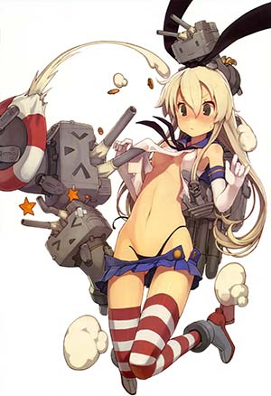 《舰队Collection》岛风手办