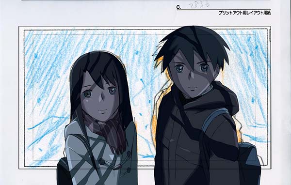 新海诚亲自公开《秒速5厘米》制作过程图片