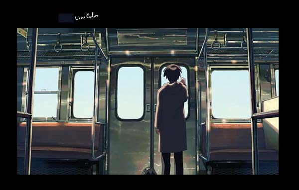 新海诚亲自公开《秒速5厘米》制作过程图片