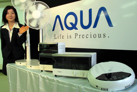海尔将扩充AQUA品牌商品 与日本厂商竞争