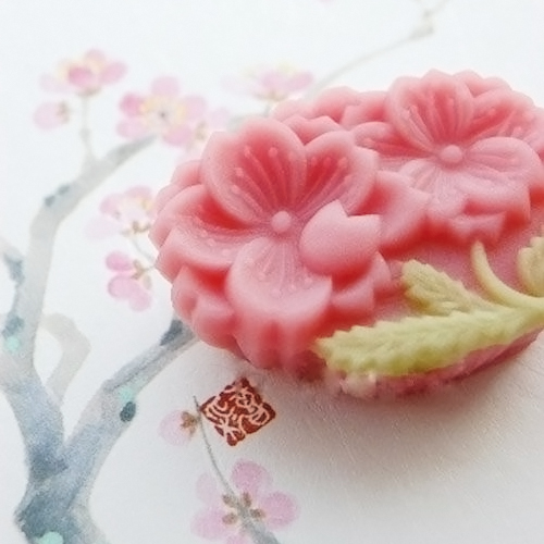 如艺术品一般美丽的樱花美食