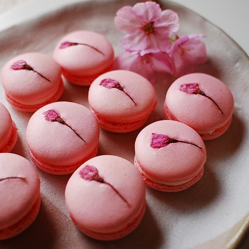 如艺术品一般美丽的樱花美食