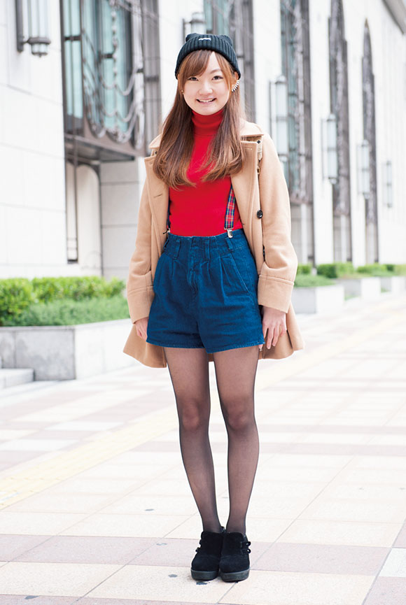 日本潮刊模特的时尚街拍