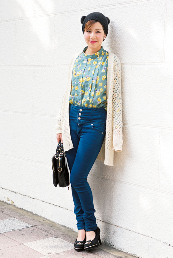 日本潮刊模特的时尚街拍