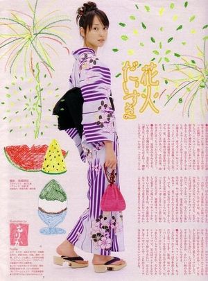 日本人气女星的超美和服装扮大盘点