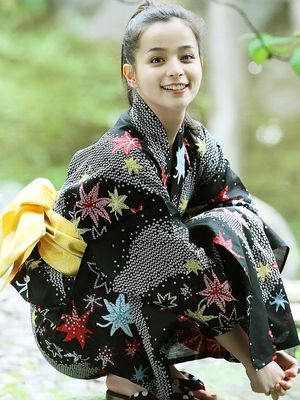 日本人气女星的超美和服装扮大盘点