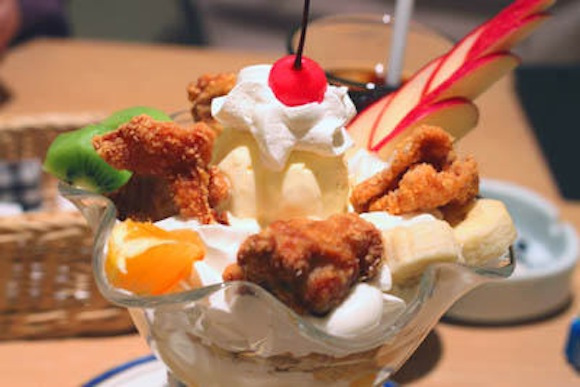 盘点日本6种最奇葩的冰激凌黑暗料理