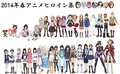 2ch评论：确定本季度动画最可爱的女孩吧