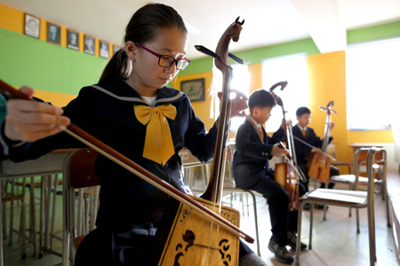 蒙古现新型全日式学校“新蒙古学园”