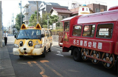 --最萌校车--围观日本幼儿园的萌校车