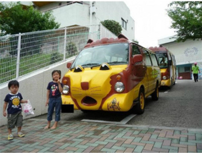 --最萌校车--围观日本幼儿园的萌校车
