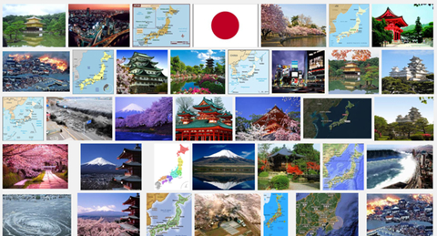 世界各个地区的印象日本