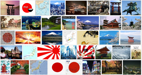 世界各个地区的印象日本