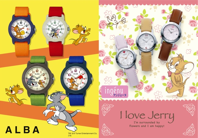 日本精工5月将推出“猫和老鼠”主题手表