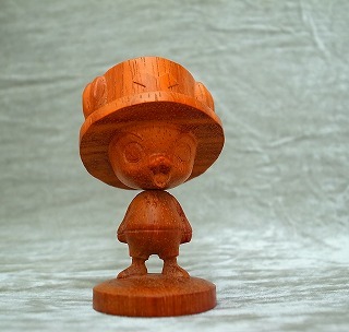 木雕乔巴推出第二弹 可爱造型和传统手工的结合