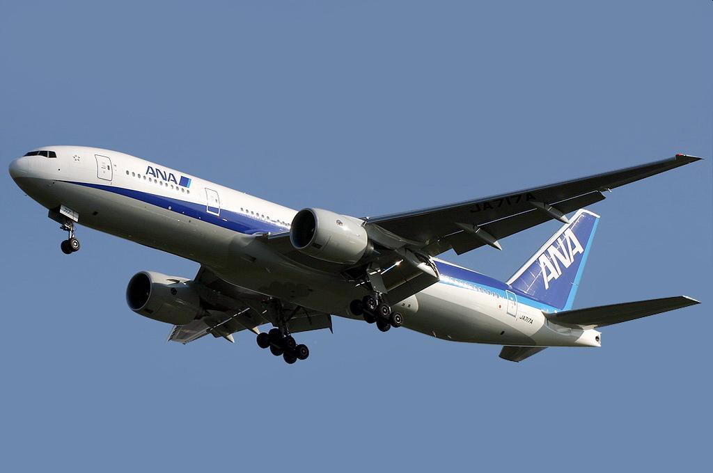 全日空2013年度国际航线利用率下降3.7%