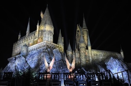 日本环球影城哈利波特主题区未开业人气已爆棚