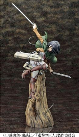 寿屋手办三笠•阿克曼预定在今年10月发售