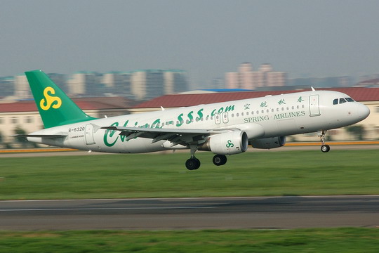 春秋航空8月开通上海至那霸航线