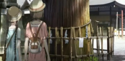 《RDG濒危物种少女》动漫圣地巡礼@长野县户隐神社