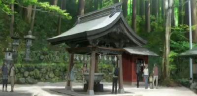 《RDG濒危物种少女》动漫圣地巡礼@长野县户隐神社