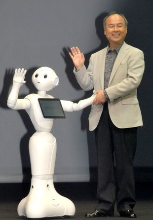 软银计划明年发售可识别情感的机器人