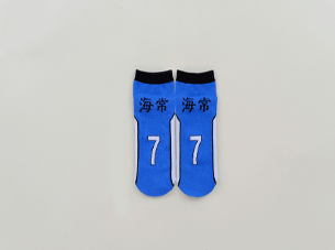 《黑子的篮球》制服版运动短袜发售