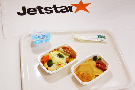 廉价航空公司捷星日本将引进飞机餐