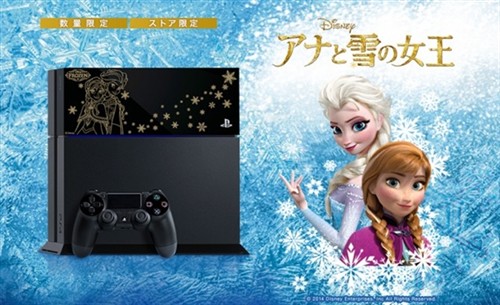 索尼将推出《冰雪奇缘》限定版PS4主机