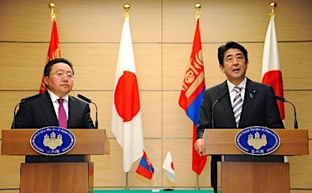 日本与蒙古将就EPA协定基本达成一致