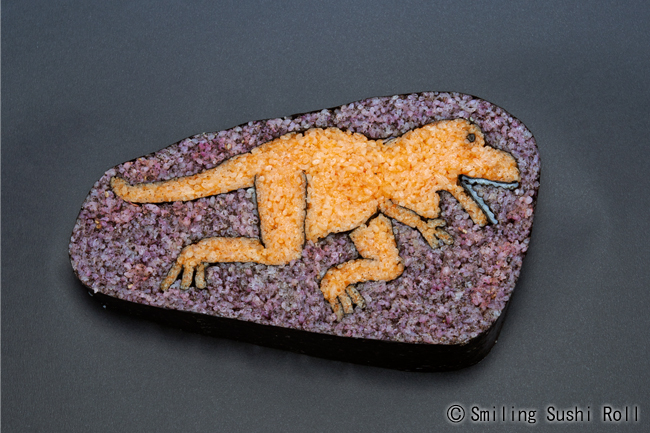 神奇的艺术！寿司卷切开后的秘密