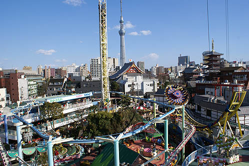 东京都著名游乐园—浅草游乐园