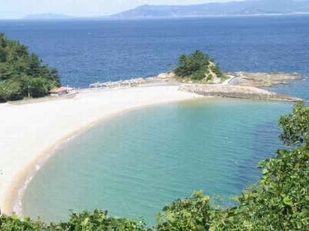 长崎伊王岛海水浴场