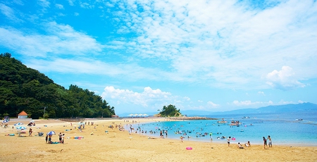 长崎伊王岛海水浴场