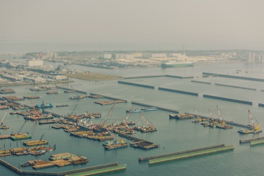 压缩东京 移轴镜头下的奇妙视觉