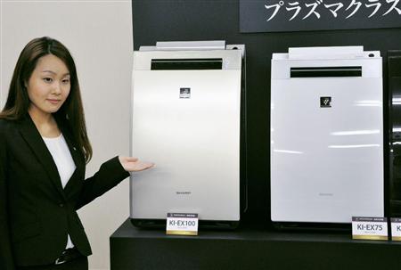 夏普将发售新款“净离子群”空气净化器