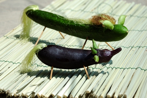 可爱的日本文化   黄瓜茄子的盂兰盆