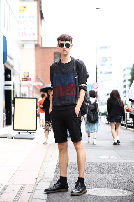 原宿街头潮男来袭