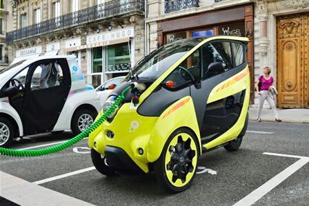 丰田在法国开展超小型电动汽车共享试验