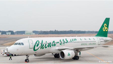 春秋航空10月底将开通上海直飞札幌航线