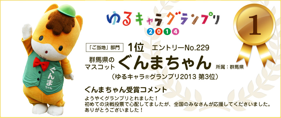 日本2014吉祥物大赛冠军诞生