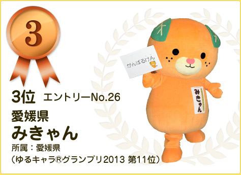 日本2014吉祥物大赛冠军诞生
