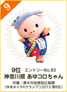 日本2014吉祥物大赛冠军诞生