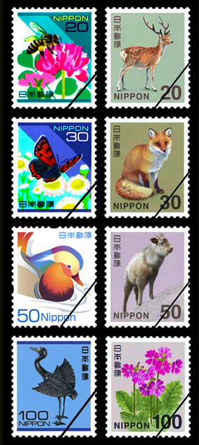 日本将推出新版邮票 仅1日元票面图案未变