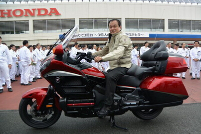本田举办纪念活动庆祝摩托产量突破3亿