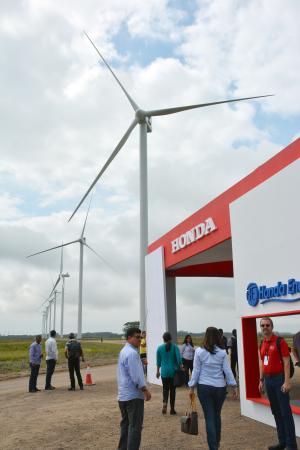 本田在巴西建成风力发电站 举行揭幕仪式