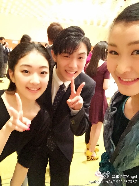 花滑美女李子君再晒羽生结弦合影 网友直呼“绝配”